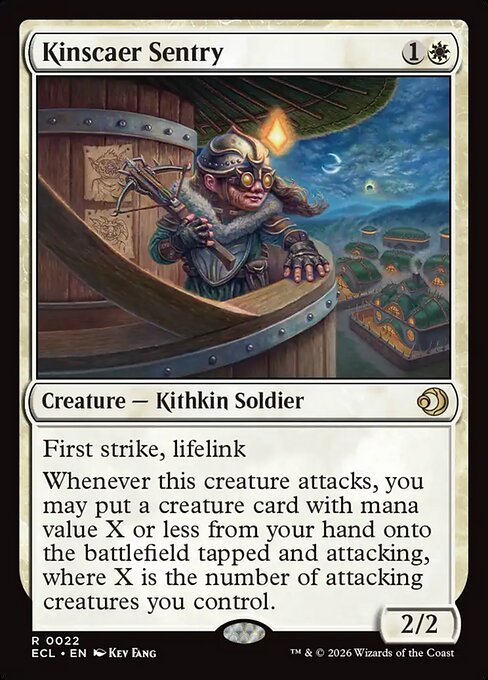 Kinscaer Sentry #22 from Lorwyn Eclipsed
