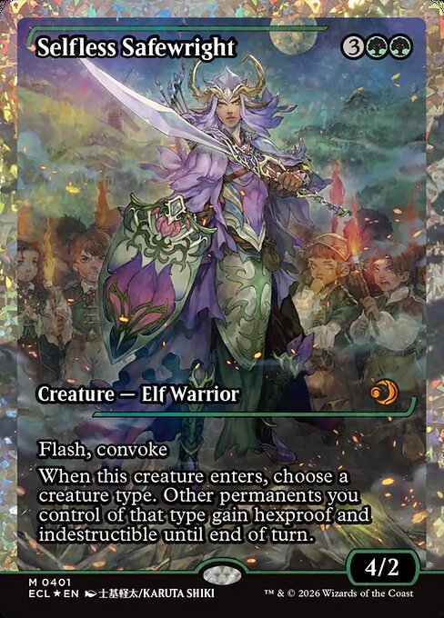 Selfless Safewright #401 from Lorwyn Eclipsed