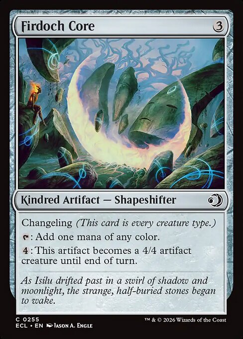 Firdoch Core #255 from Lorwyn Eclipsed