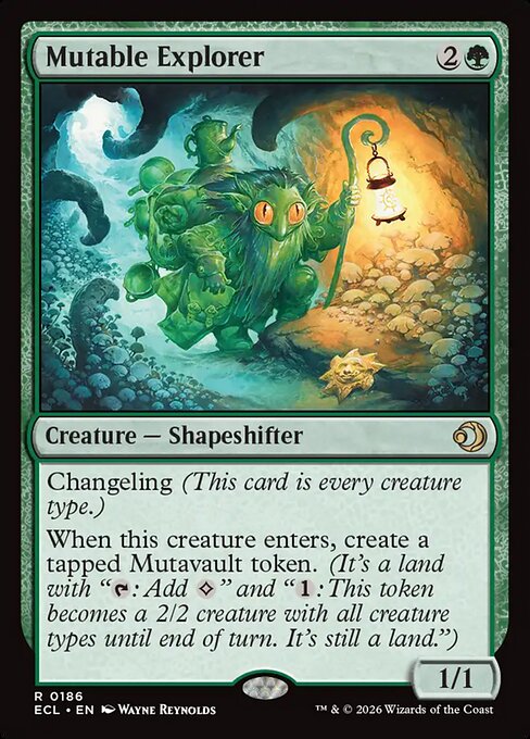 Mutable Explorer #186 from Lorwyn Eclipsed