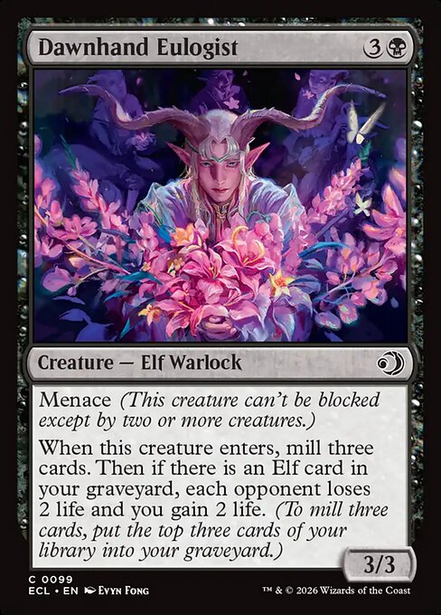 Dawnhand Eulogist #99 from Lorwyn Eclipsed