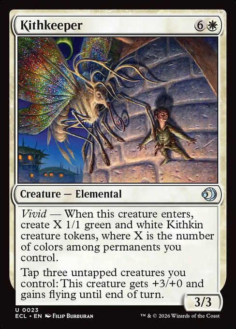 Kithkeeper #23 from Lorwyn Eclipsed