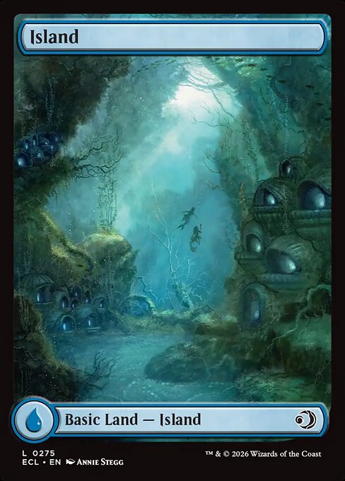 Island #275 from Lorwyn Eclipsed