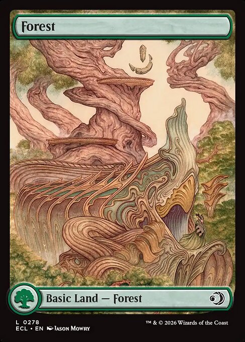 Forest #278 from Lorwyn Eclipsed