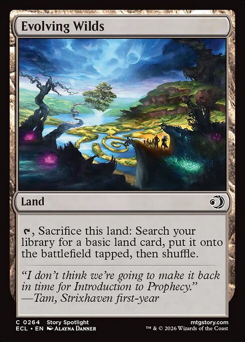 Evolving Wilds #264 from Lorwyn Eclipsed