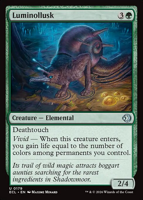 Luminollusk #179 from Lorwyn Eclipsed