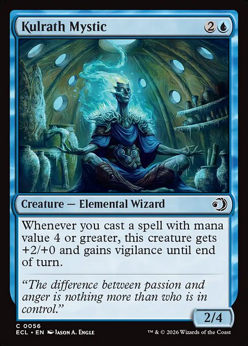 Kulrath Mystic #56 from Lorwyn Eclipsed