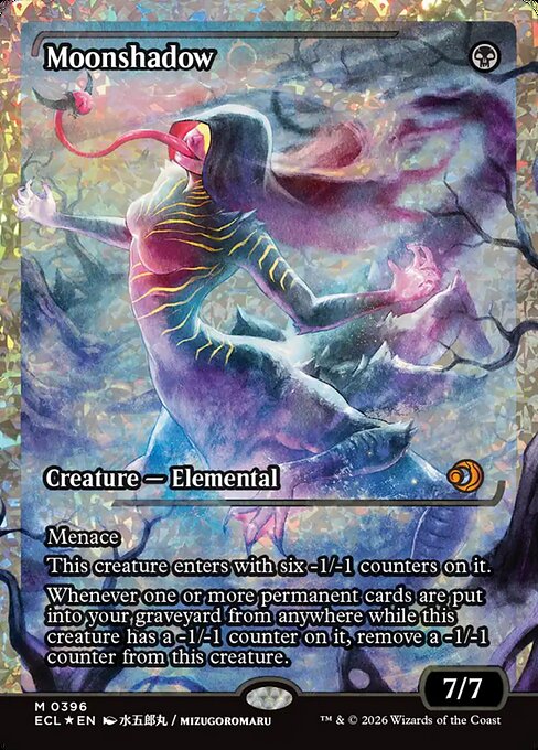Moonshadow #396 from Lorwyn Eclipsed