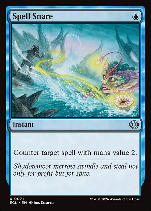 Spell Snare #71 from Lorwyn Eclipsed