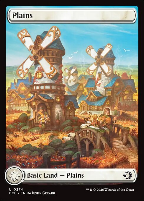 Plains #274 from Lorwyn Eclipsed