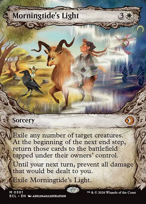 Morningtide's Light #301 from Lorwyn Eclipsed