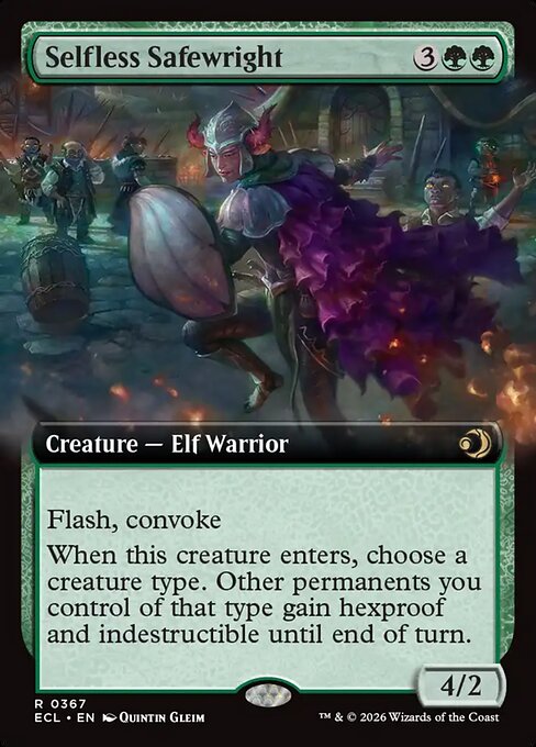 Selfless Safewright #367 from Lorwyn Eclipsed