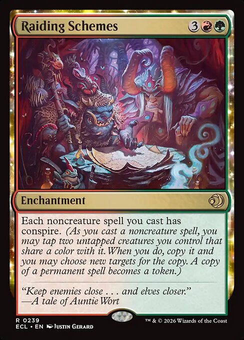 Raiding Schemes #239 from Lorwyn Eclipsed