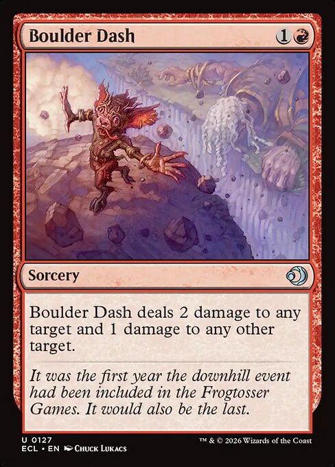 Boulder Dash #127 from Lorwyn Eclipsed