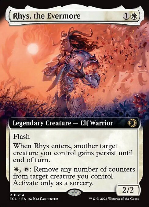 Rhys, the Evermore #354 from Lorwyn Eclipsed