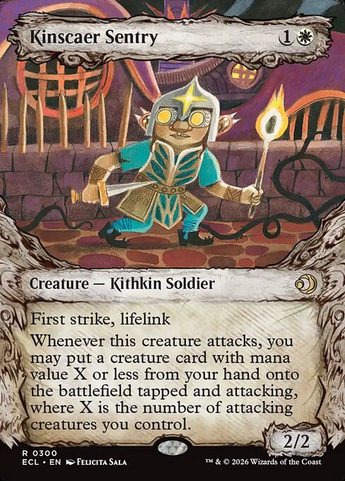Kinscaer Sentry #300 from Lorwyn Eclipsed