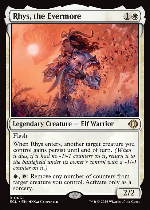 Rhys, the Evermore #32 from Lorwyn Eclipsed