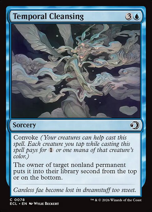 Temporal Cleansing #78 from Lorwyn Eclipsed