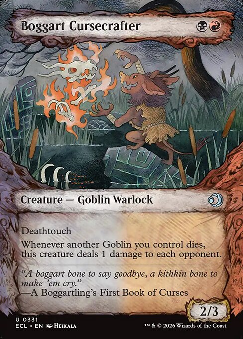 Boggart Cursecrafter #331 from Lorwyn Eclipsed