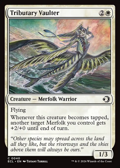 Tributary Vaulter #40 from Lorwyn Eclipsed