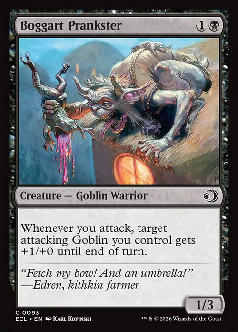 Boggart Prankster #93 from Lorwyn Eclipsed