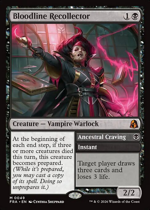 Bloodline Recollector // Ancestral Craving #49 from Reality Fracture