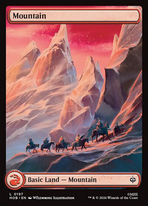 Mountain #197 from The Hobbit