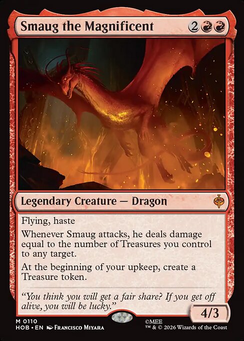 Smaug the Magnificent #110 from The Hobbit