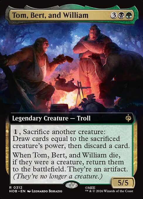 Tom, Bert, and William #312 from The Hobbit