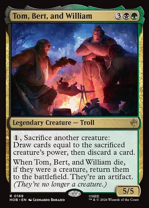 Tom, Bert, and William #169 from The Hobbit