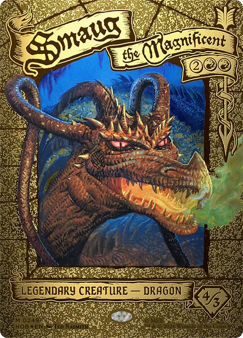 Smaug the Magnificent #249 from The Hobbit