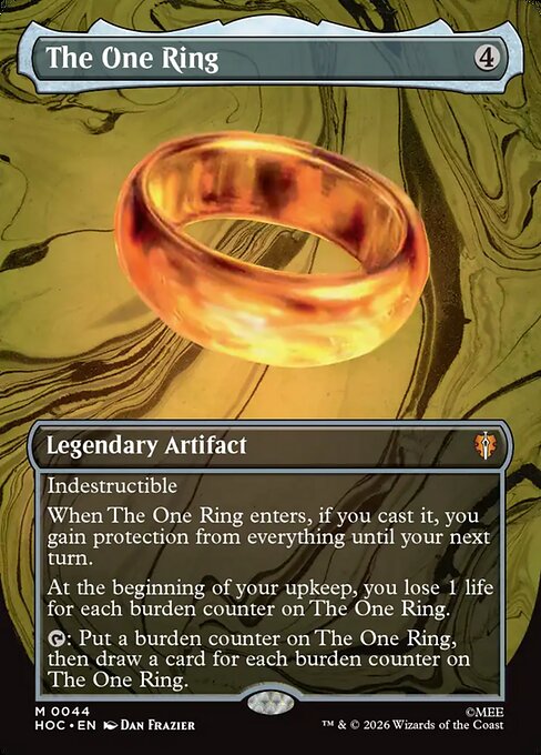 The One Ring #44 from The Hobbit Commander