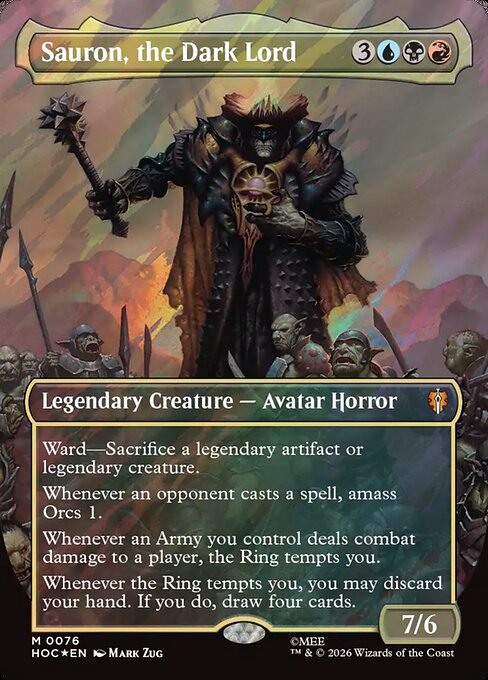 Sauron, the Dark Lord #76 from The Hobbit Commander