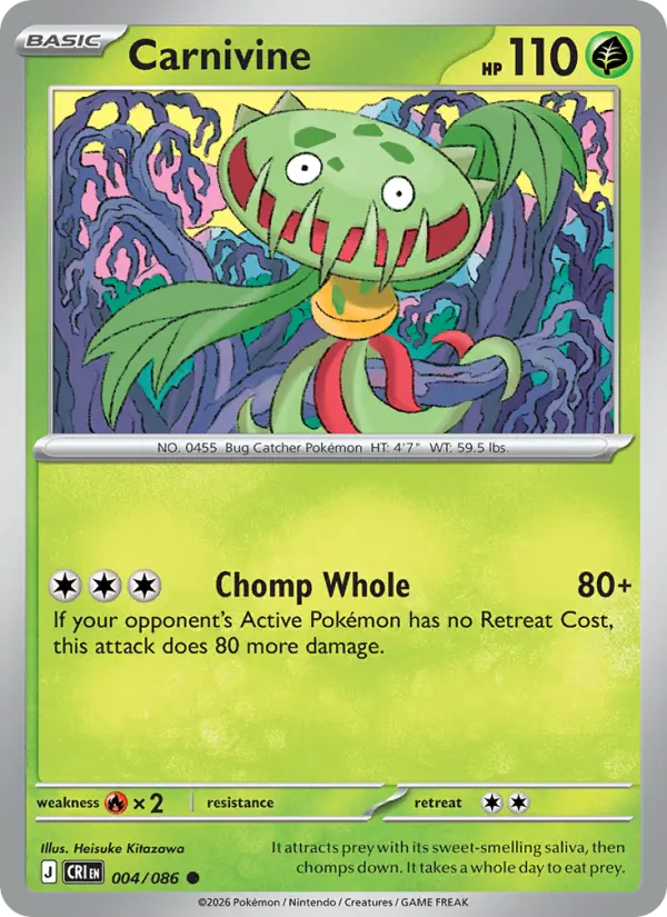 Carnivine #004 from Chaos Rising