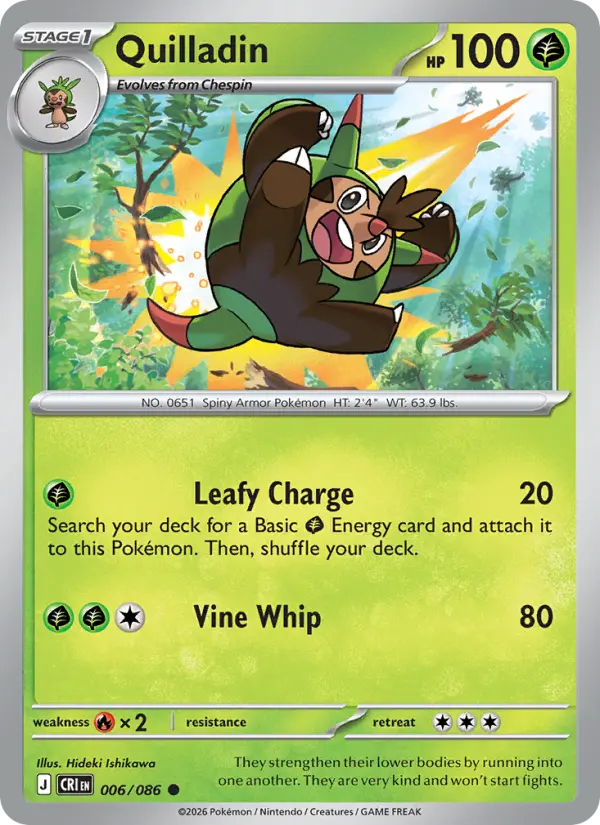 Quilladin #006 from Chaos Rising