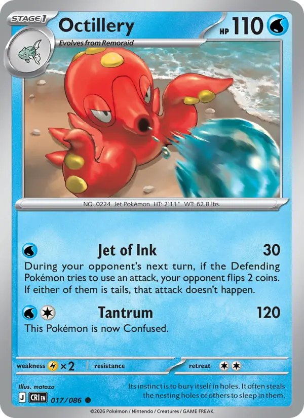 Octillery #017 from Chaos Rising