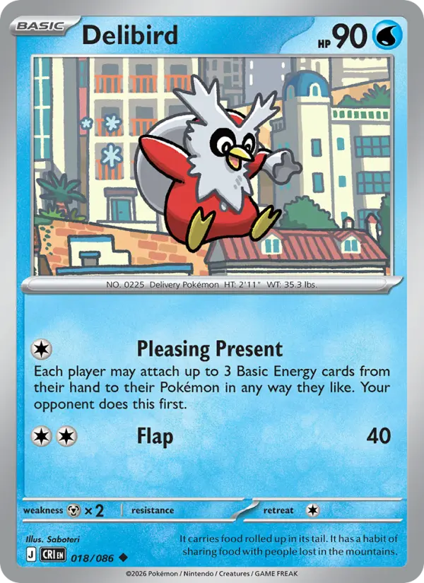 Delibird #018 from Chaos Rising