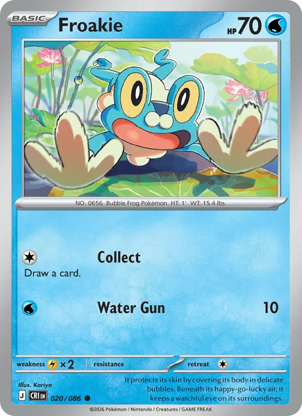 Froakie #020 from Chaos Rising