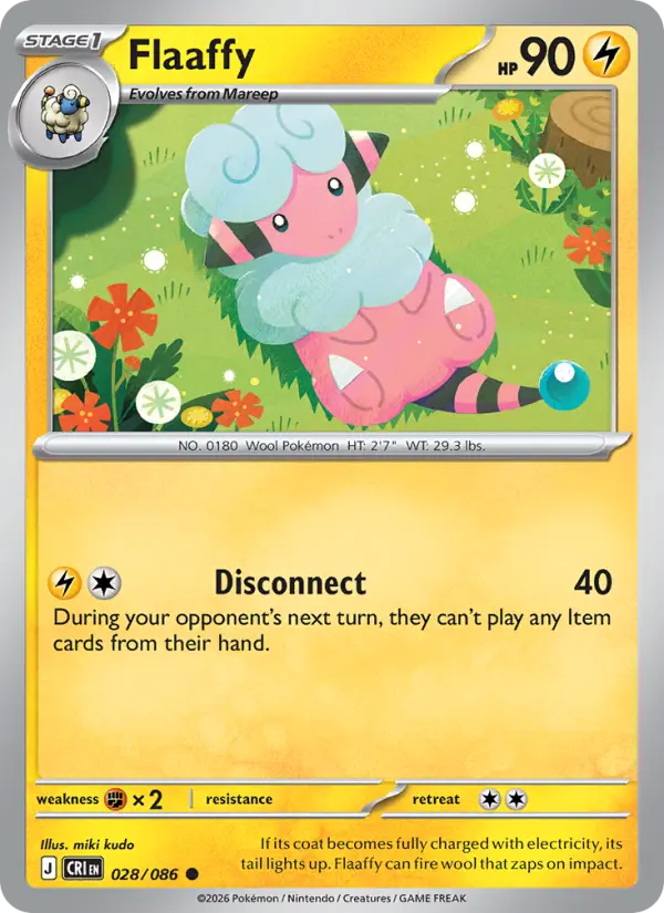 Flaaffy #028 from Chaos Rising