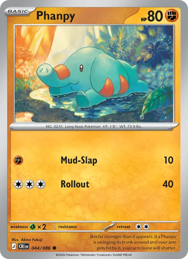 Phanpy #044 from Chaos Rising