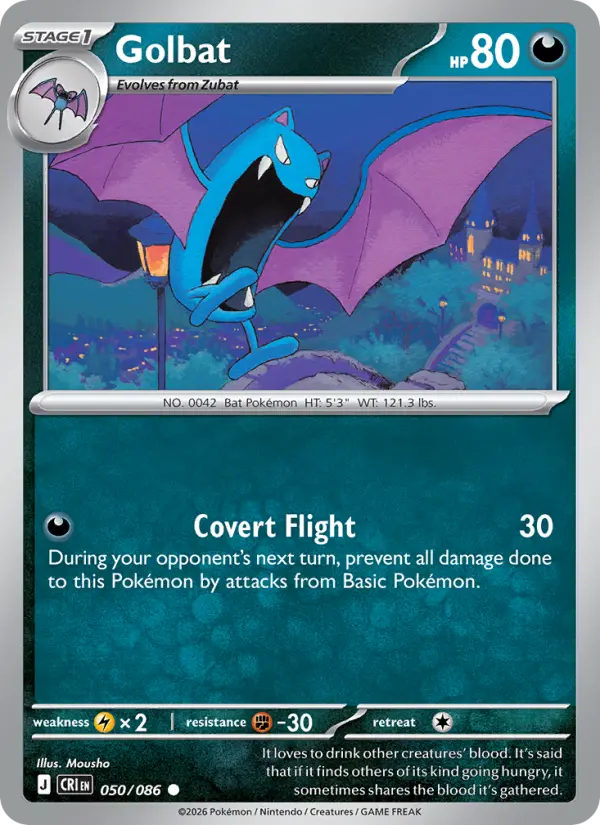 Golbat #050 from Chaos Rising