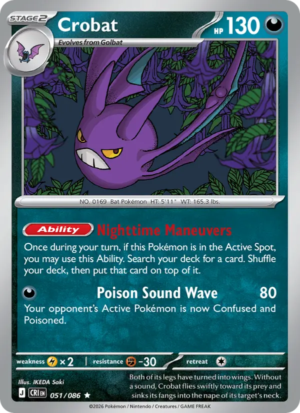 Crobat #051 from Chaos Rising