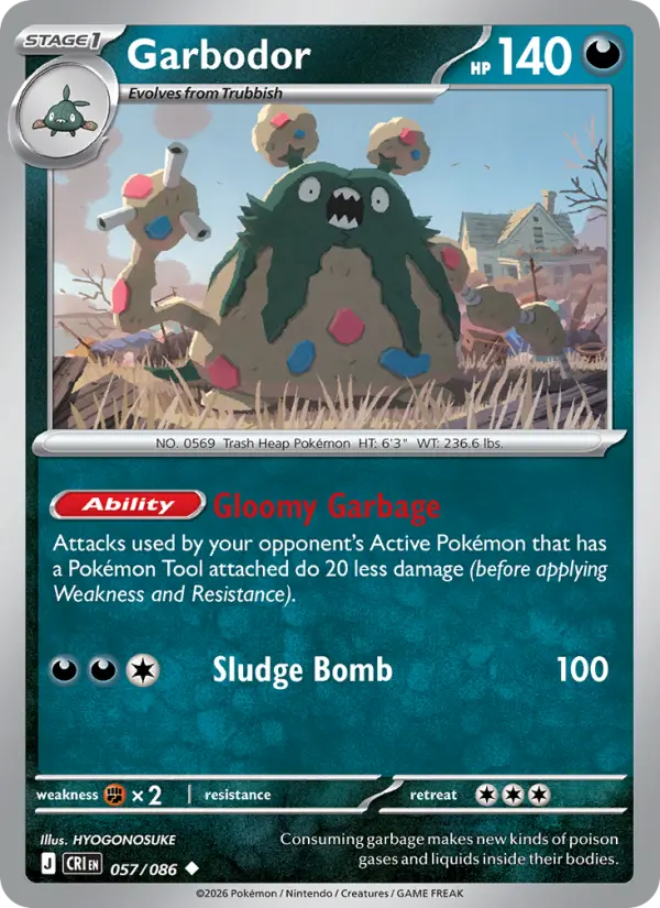 Garbodor #057 from Chaos Rising