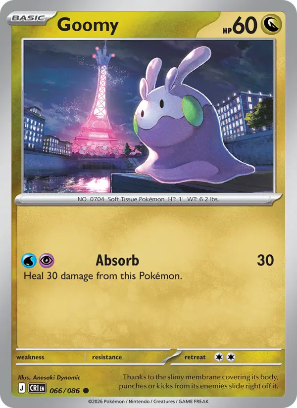 Goomy #066 from Chaos Rising