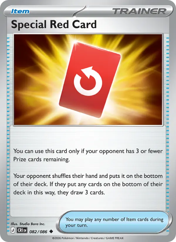 Special Red Card #082 from Chaos Rising