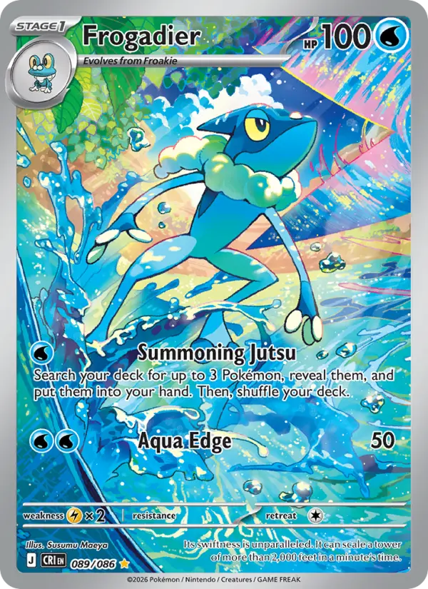 Frogadier #089 from Chaos Rising