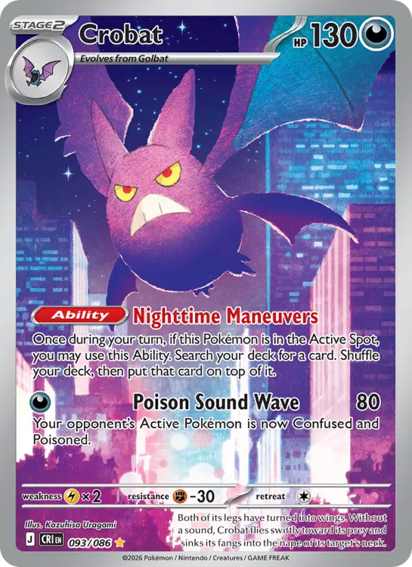 Crobat #093 from Chaos Rising