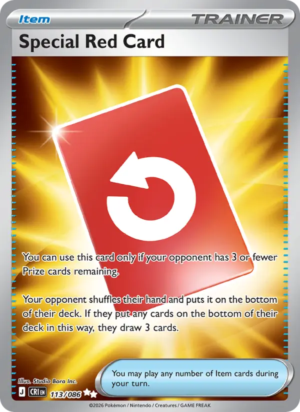 Special Red Card #113 from Chaos Rising