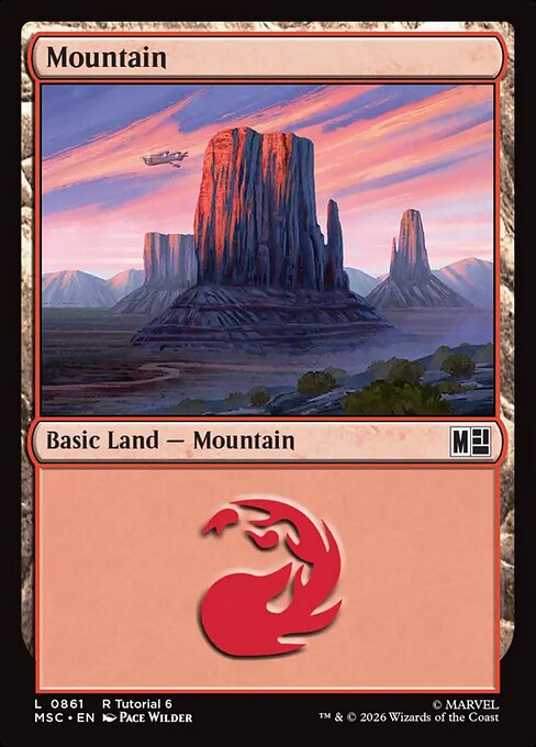Mountain #861 from Marvel Super Heroes Commander