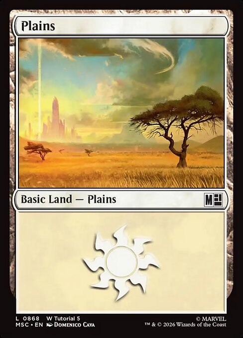 Plains #868 from Marvel Super Heroes Commander